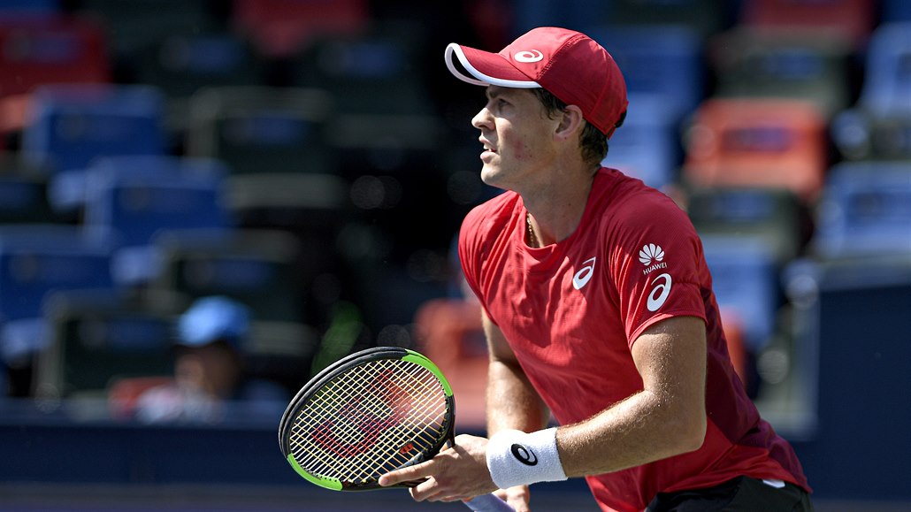 Kanadskoeský tenista Vasek Pospisil pi turnaji Rolex Shanghai Masters (10....