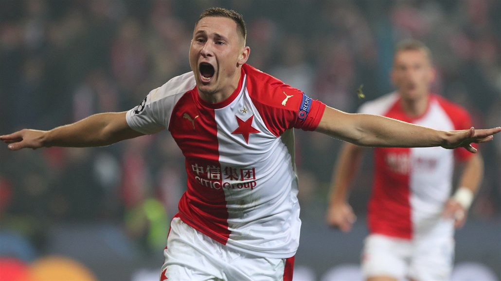 Milan, Italy. 17 September, 2019: Jan Boril of SK Slavia Praha om