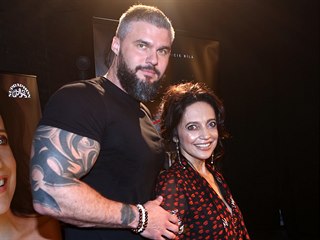Radek Filipi a Lucie Bílá (22. října 2019)