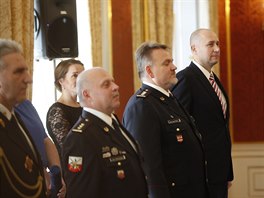 Prezident republiky Milo Zeman jmenoval na Praskm hrad sedm novch generl...