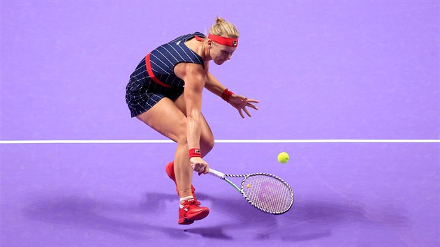 Nizozemsk tenistka Kiki Bertensov na Turnaji mistry v en-enu startuje jako nhradnice.