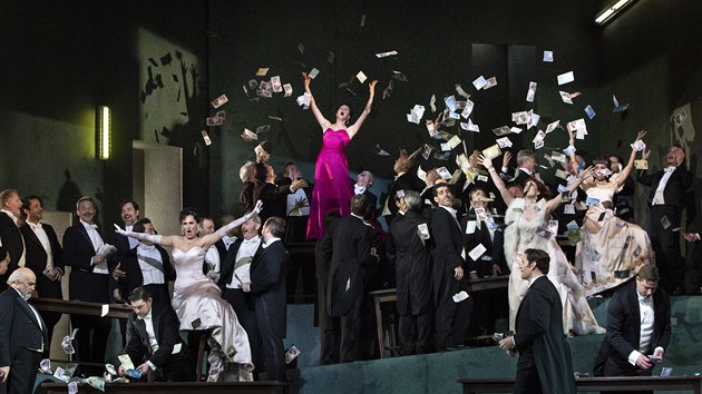 Scna z Massenetovy Manon v Metropolitn opee