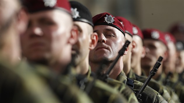 Slavnostní přísaha vojáků na Pražském hradě (27. října 2019)