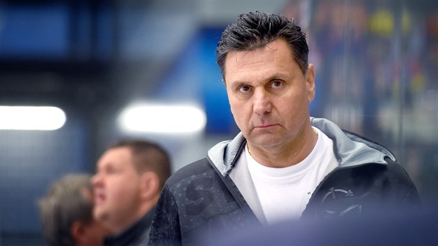 Hokejov trenr Vladimr Rika (23. dubna 2019)