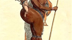 Ota Benga, lidský exponát, tiadvacet let, vysoký 150 centimetr, hmotnost 47 kilogram, vystaven kadé odpoledne bhem záí. Tak na mue z Konga lákala své návtvníky cedulka u pavilonu primát v zoo v Bronxu v roce 1906. 