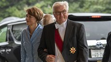 Nmecký prezident Frank-Walter Steinmeier a jeho ena Elke Budenbenderová. (22....