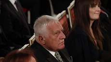 Státní vyznamenání obdrí bývalý prezident Václav Klaus. (28. íjna 2019)