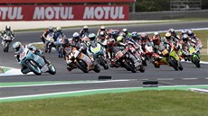 Pole jezdců Moto3 ve Velké ceně Austrálie.