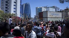 Protesty v Etiopii (24. íjna 2019)