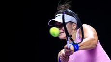 Bianca Andreescuová ve svém prvním zápase na Turnaji mistry v en-enu