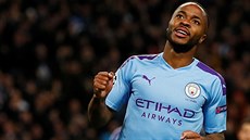 Gólová radost Raheema Sterlinga z Manchesteru City.