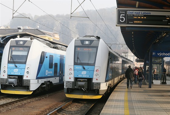 Hlavní ást incidentu se mla odehrát ve vlaku míícím z Lovosic na hlavní nádraí do Ústí nad Labem.