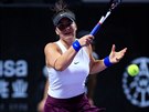 Bianca Andreescuová bojuje na Turnaji mistry