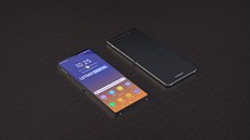 Koncept skládacího smartphonu Samsung ve stylu véka