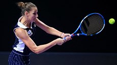 Karolína Plíková (vlevo) a Simona Halepová