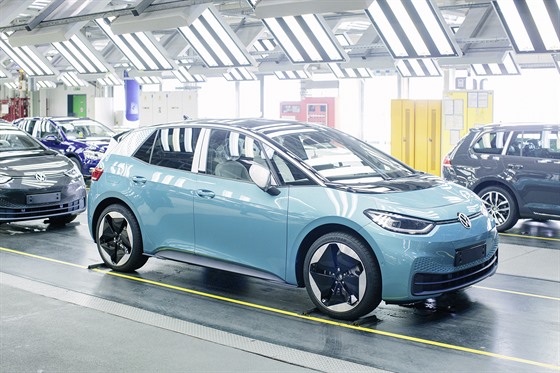 Start výroby Volkswagenu ID.3 v továrně v německém Cvikově