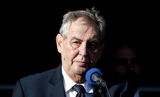Prezident Milo� Zeman v �íjnu 2019