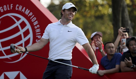 Rory McIlroy na turnaji v anghaji