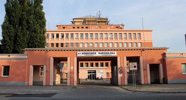 Nemocnice s poliklinikou v Karviné-Ráji.