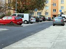 Zvýšení počtu parkovacích míst v chebské ulici V Zahradách.