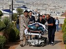 Jordántí záchranái peváejí do nemocnice turisty zranné pi útoku ve mst...