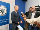 �st� nad Labem, 1. 11. 2019 tiskov� konference - Martin Charv�t - vedouc�...