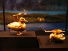 Inkové tvoili i zlaté dbány ve tvaru kachny.