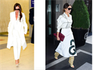 I úspná návrháka a fashion ikona Victoria Beckhamová s oblibou obléká bílou...
