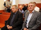 Oldich Magnusek (vlevo) a Zdenk Mal na jednn Okresnho soudu v Novm...