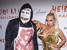 Ice-T a Coco Austin na halloweenské party Heidi Klumové (New York, 31. íjna...