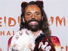 Jonathan Van Ness na halloweenské party Heidi Klumové (New York, 31. íjna 2019)