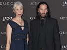 Alexandra Grantová a Keanu Reeves na LACMA Art and Film Gala (Los Angeles, 2....
