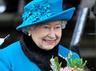 Královna Albta II. (Sandringham, 25. prosince 2012)