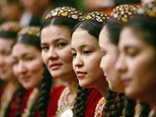 Turkmenské dívky