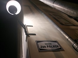 Námstí Jana Palacha v Lucemburku.