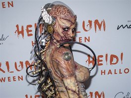 Heidi Klumová na své halloweenské party (New York, 31. íjna 2019)