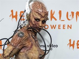 Heidi Klumová na své halloweenské party (New York, 31. íjna 2019)