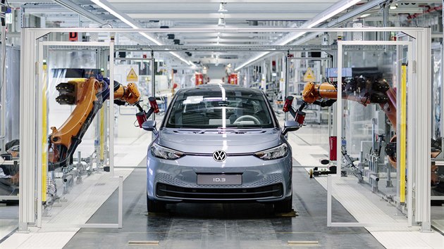 Start vroby Volkswagenu ID.3 v tovrn v nmeckm Cvikov