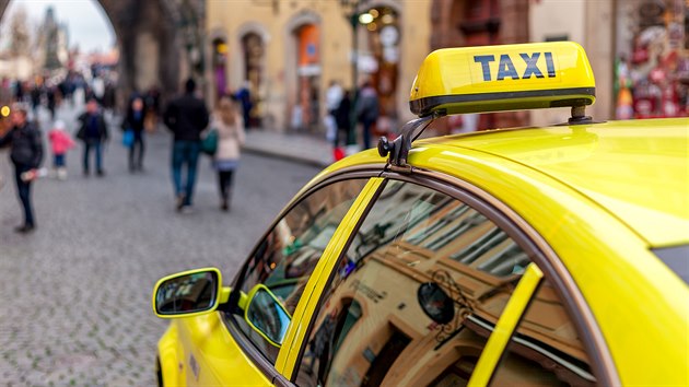 Vz taxi v Praze