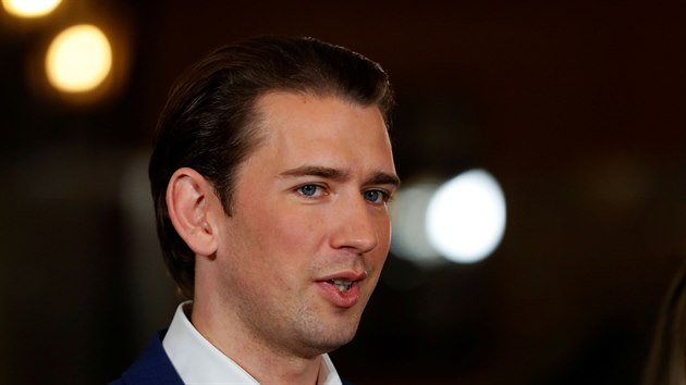 f rakouskch lidovc a bval a zejm i budouc kancl Sebastian Kurz na jednnch o nov rakousk vld. (5. listopadu 2019)