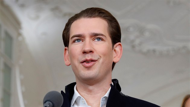 f rakouskch lidovc a bval a zejm i budouc kancl Sebastian Kurz na jednnch o nov rakousk vld. (8. listopadu 2019)