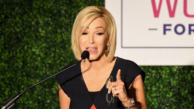 Televangelistka a osobn pastorka americkho prezidenta Donalda Trumpa Paula White. (16. ervence 2019)