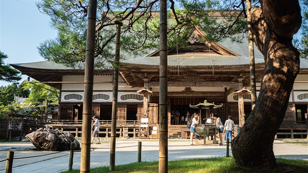 Buddhistick chrmy v Hiraizumi jsou zapsan na seznamu UNESCO.