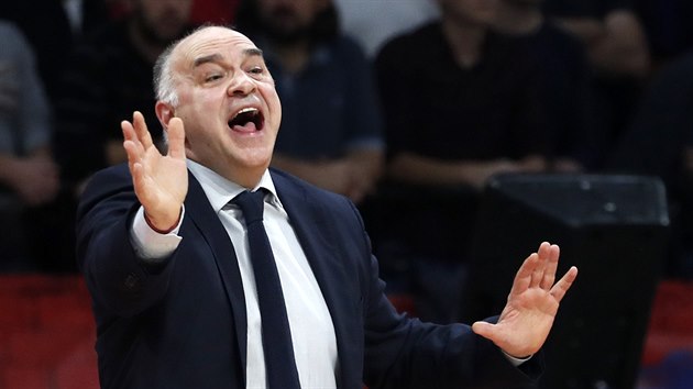 Pablo Laso na lavice Realu Madrid