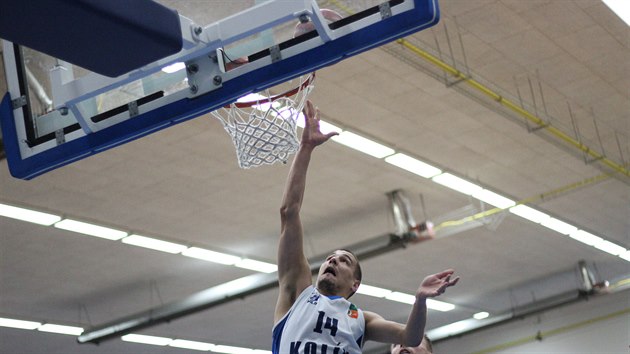 Luka Igrutinovi (14) z Kolna zakonuje na ko st nad Labem.