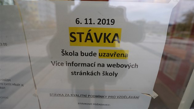 Oznmen o uitelsk stvce na Zkladn kole Brdikova na Praze 5. (6....