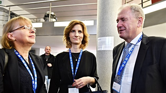 Na konferenci 30 let transformace české ekonomiky a společnosti dorazila také brněnský primátorka Markéta Vaňková a právnička Hana Kordová Marvanová.