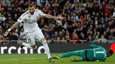 Karim Benzema (Real Madrid) se v Lize mistr trefil i v patnácté sezon v ad.