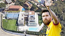 D�m Lionela Messiho ve �pan�lském m�ste�ku Castelldefels