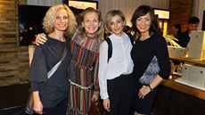 Kritstina Kloubková, Michaela Badinková, Ivana Jireová a Daniela inkorová